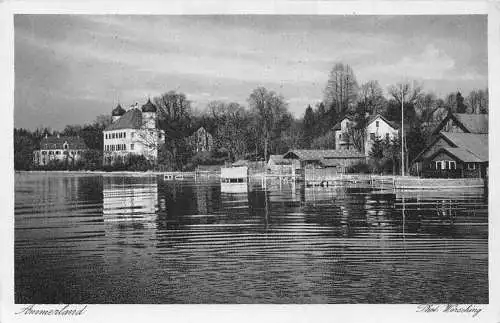 L323 Deutschland 1928 Am Starnberger See Ammerland Vintage Postkarte