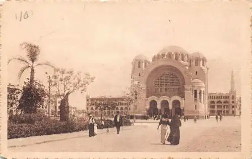 Ägypten Heliopolis La Basilique Vintage Postkarte