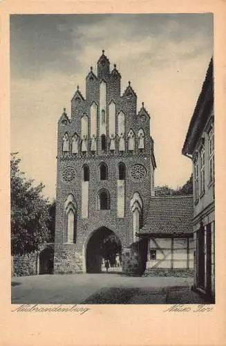 Deutschland Neubrandenburg i Meckl Neues Tor Postkarte