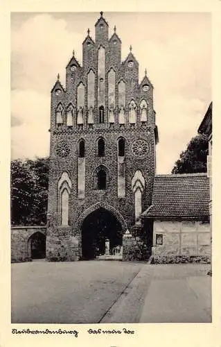 Deutschland Neubrandenburg i Meckl Neues Tor Vintage Postkarte