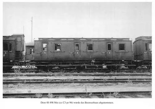 Zug Waggon Dem 48498 Mst Wurde Bremserhaus Abkommen Postkarte