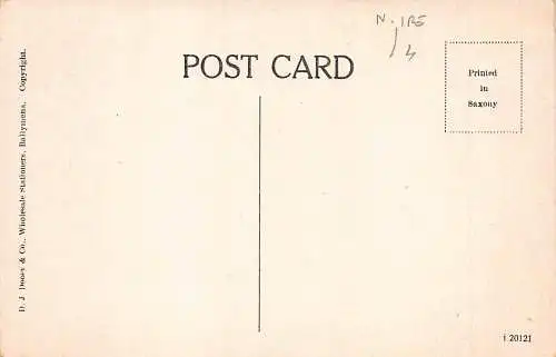 Irland Dark Arch Glenariffe Vintage Postkarte