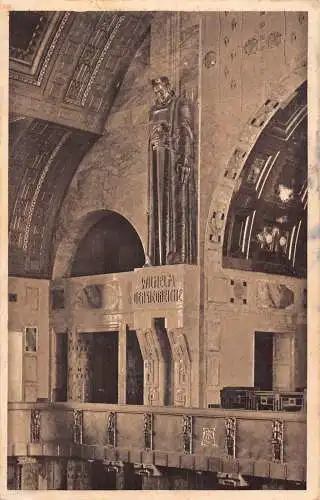 A104 Deutschland 1911 Berlin Kaiser Saal Wilhelm der Siegreiche Innen Postkarte