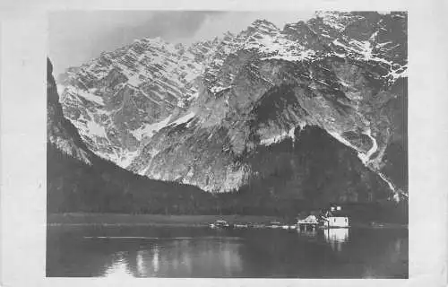 L204 Deutschland 1921 Bartholomae am Königsee Vintage Postkarte