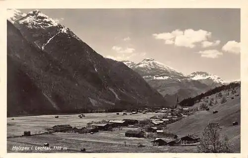 L205 Deutschland 1940 Feldpost Holzgau i Lechtal RPPC Vintage Postkarte