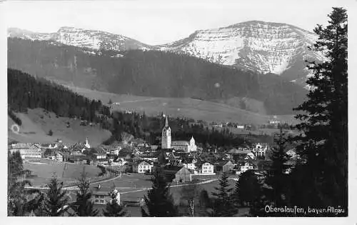 L200 Deutschland Obersatufen bayer Allgäu Bergdorf Vintage Postkarte