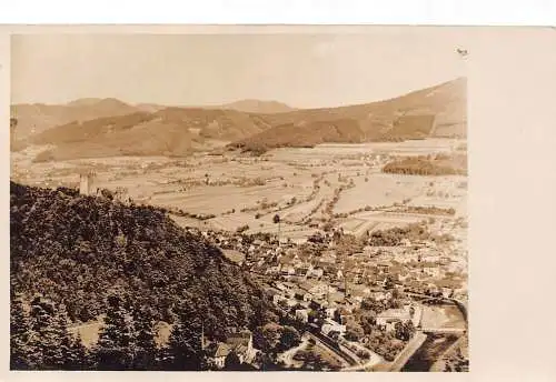L198 Deutschland Schwarzwald Panoramablick Berge Vintage Postkarte