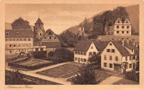 L197 Deutschland Kloster Hirsau Ruine Kloster Schwarzwald Vintage Postkarte