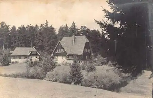 L154 Deutschland 1928 Benneckenstein Häuser Vintage Postkarte