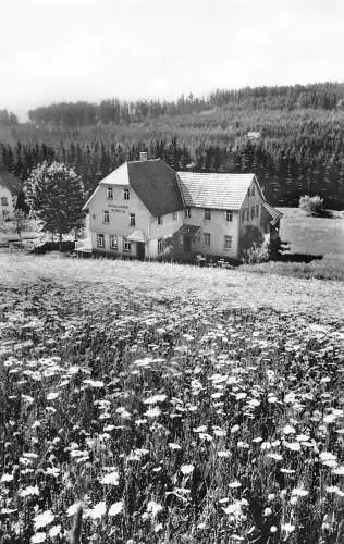 A127 Deutschland 1962 Gasthaus Pension Rechenfelsen Kappel Hochschwarzwald Postkarte