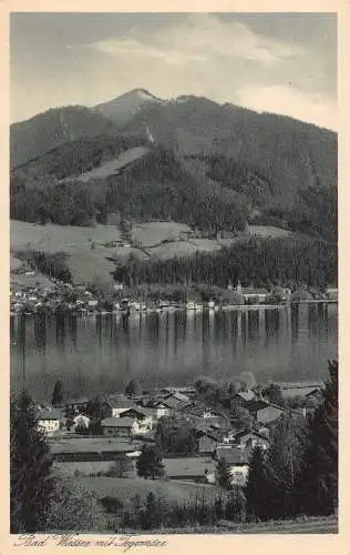 Deutschland 1928 Bad Wiessee mit Tegernsee Vintage Postkarte