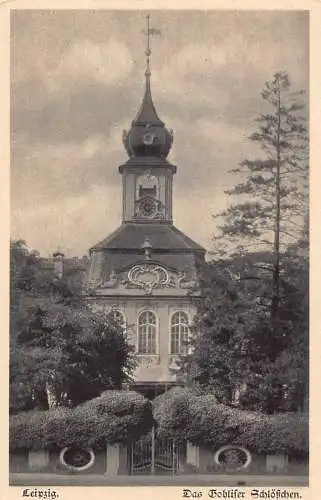 A626 Deutschland Leipzig Gohliser Schloeschen Vintage Postkarte