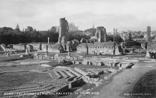 A654 Italien Rom Roma Palatino Atrio del Palazzo di Domiziano Postkarte