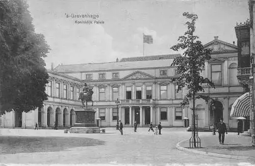 A660 Niederlande - Gravenhage Haag Koninklijk Paleis Palace Vintage Postkarte