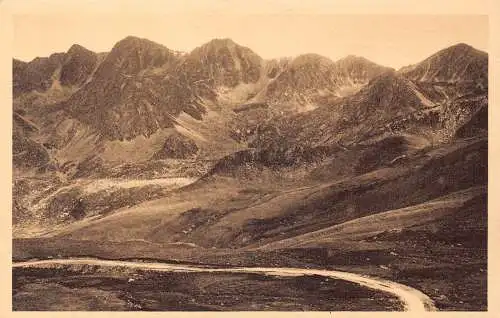 A712 Andorra Port d'Envalira a descente du Pas de Casa Vintage Postkarte