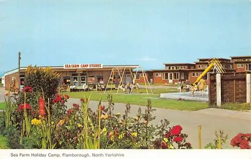 A718 England North Yorkshire Flamborough Sea Farm Holiday Camp Postkarte
