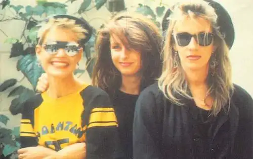 A730 Musik Pop Englische Band Bananarama Weetabix Top Trax Postkarte