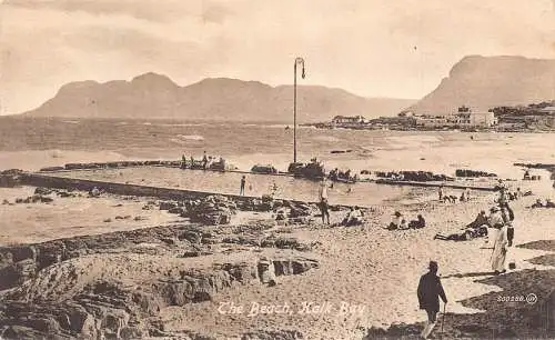 A740 Südafrika The Beach Kalk Bay Vintage Postkarte