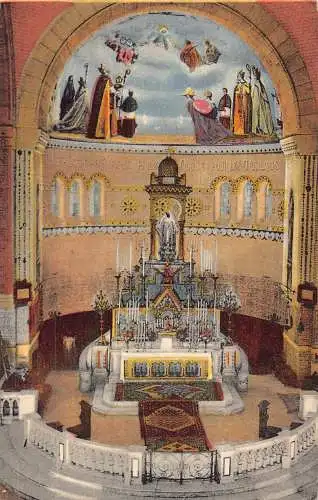 A757 Algerien Algier Basilique Notre Dame d'Afrique Innenraum Kirche Postkarte