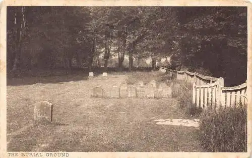 L239 England Jordans Burial Ground Friedhof Vintage Postkarte