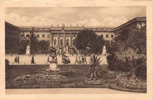 L023 Deutschland 1918 1. Weltkrieg Feldpost Universität Berlin Vintage Postkarte
