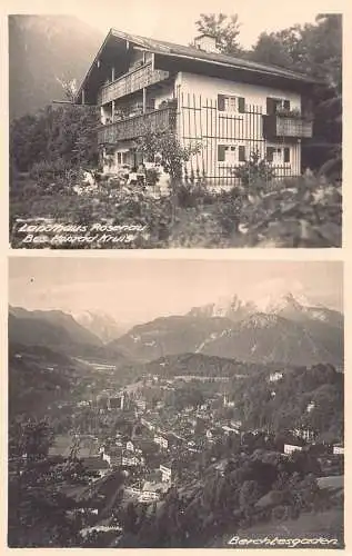 A172 Deutschland Landhaus Rosenau Bes Honrad Kruis Berchtesgaden Pension Postkarte