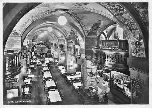 A171 Schweiz Kornhauskeller Keller Kneipe Wirtshaus Felsenau Bier Postkarte