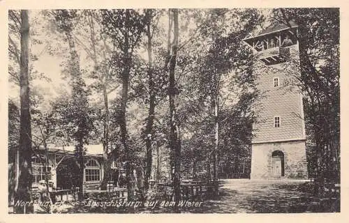 A173 Deutschland Northeim i H Aussichtsturm Turm auf Wieter Restaurant Postkarte