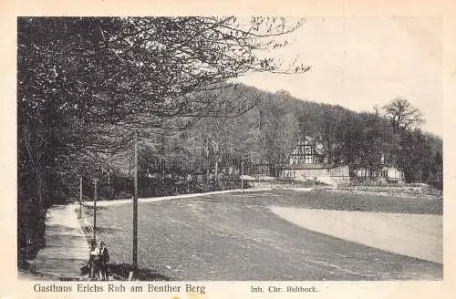A173 Deutschland 1917 Gasthaus Erichs Ruh am Benther Berg Pension 1. Weltkrieg Feldpostkarte