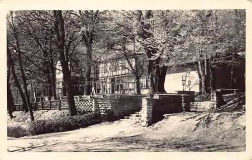 A175 Deutschland Reitling i Elm Pere des Oberelms Pension Braunschweig Postkarte