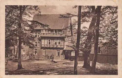 A176 Deutschland Oyler Berg bei Nienburg a W Pension Forst Postkarte