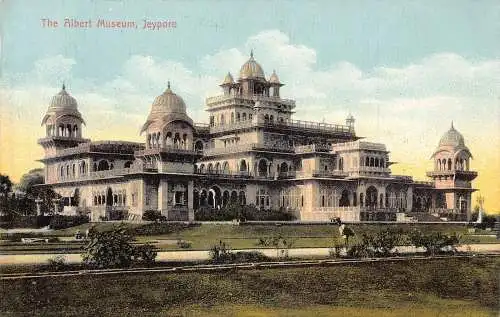 A005 Indien The Albert Museum Jeypore Vintage Postkarte