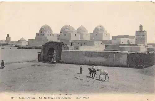 A764 Ägypten Kairouan Moschee des Sabres Moschee Vintage Postkarte