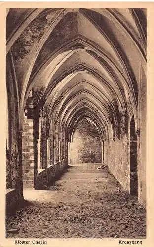 L050 Deutschland Kloster Chorin Kreuzgang Portikus Vintage Postkarte