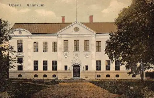A001 Schweden Upsala Kemikum Vintage Postkarte