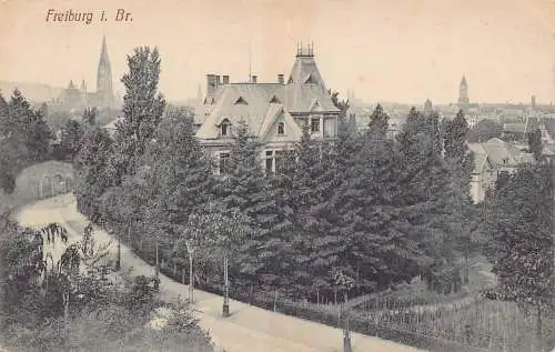 L114 Deutschland Freiburg i Br. alte Postkarte