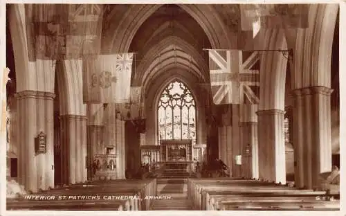 L243 Nordirland St Patricks Protestant Cathedral Armagh Innenraum Postkarte