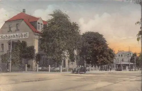 L113 Deutschland Klotzsche 1934 Gasthof zum Schankhubel Postkarte
