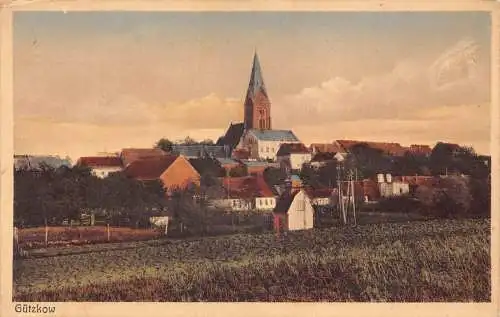 L114 Deutschland Guetzkow Gesamtansicht Postkarte