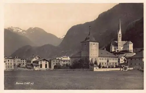 A180 Schweiz Zernez 1487m Panorama Vintage Postkarte