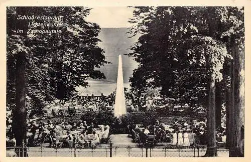 A179 Deutschland 1932 Schlossgaststätte Lichtenwalde im Zschopautale Postkarte