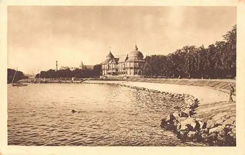 A181 Dänemark Langelinie Pavillon Kopenhagen Vintage Postkarte