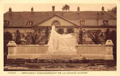 A185 Frankreich Thann Gedenkmal Denkmal der Opfer des Ersten Weltkriegs Postkarte