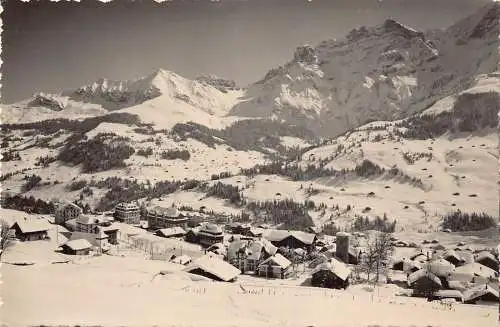 A186 Schweiz Andelboden Bunderspitz Kleinlonner Nuenihorn Berg Postkarte