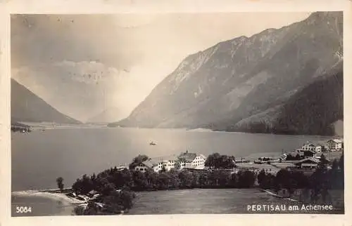 A186 Österreich Pertisau am Achensee Berg Vintage Postkarte