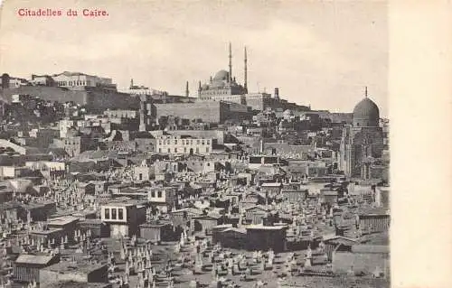 A186 Ägypten Zitadelle von Kairo Vintage Postkarte