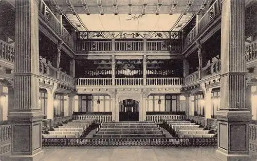 A778 US Washington DC Folger Shakespeare Library Vintage Postkarte