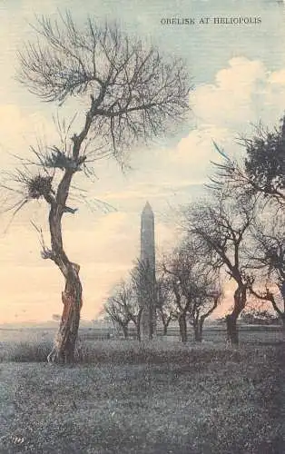 A779 Ägypten Obelisk in Heliopolis Vintage Postkarte