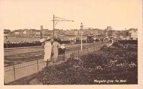 A782 England Margate aus dem Westen Vintage Postkarte
