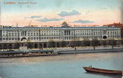 A784 England 1905 London Somerset House Vintage Postkarte